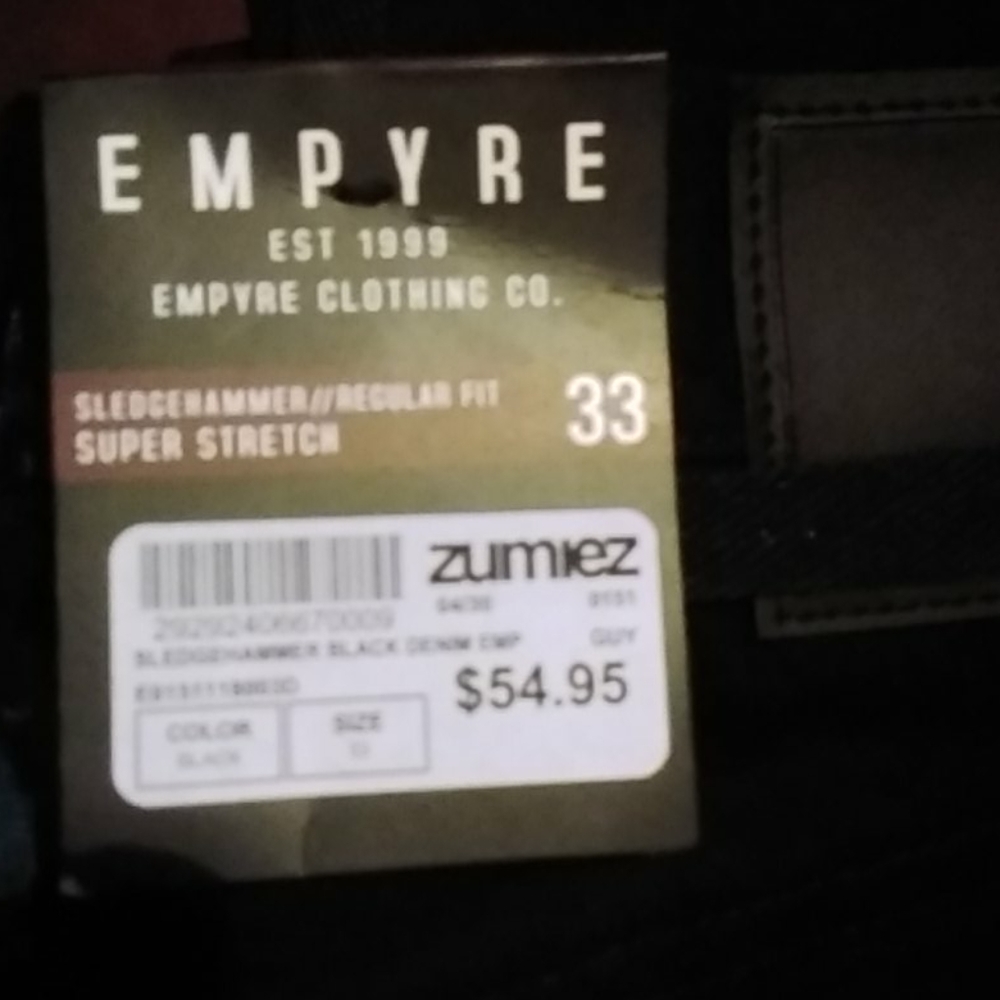 Empyre Sledgehammer Regular Fit super stretch jean